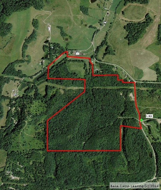 Coshocton County Ohio Hunting Lease Property 5462 Base Camp Leasing