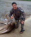 Nice buck taken on John's Oklahoma property.