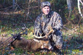 Rod and after a successful whitetail hunt.